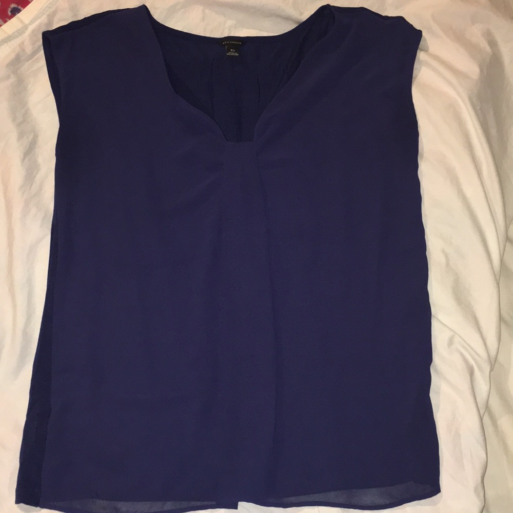 Ann Taylor sleeveless blouse